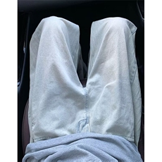 复古水洗宽松直筒牛仔裤男休闲直筒阔腿拖地百搭长裤子N9355，男装牛仔裤，星座1116A-1（原606A）