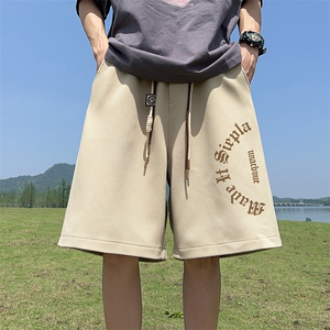 已注册新款直播抖音得物品质菠萝格运动男休闲短裤K039P30图片