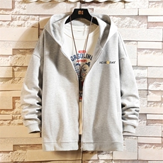KS21090-P38加绒款-P43连帽开衫卫衣男运动外套大码班服砖墙，男装卫衣，电商A040A