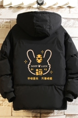 控128加绒面包服男大码羊羔毛棉衣男MY16297-P100，男装棉衣，电商A040A