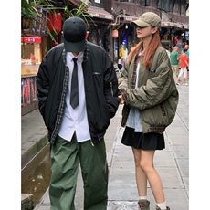 A465-P1082025冬季新款棒球棉服多乐棉男女同款港风棉衣情侣上衣，男装棉衣，星座911