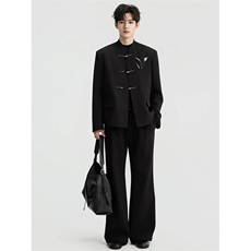 1506A/GXZ2550/P59春秋男女风垫肩西服中山装上衣，男装西服，星座1506A