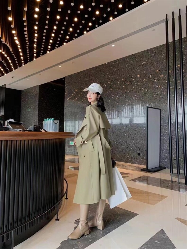 风衣现货，女装风衣，MZ 慕姿