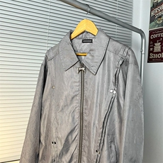 外套男春秋季新款设计感小众痞帅美式高街宽松休闲夹克JK644-P49，男装夹克，星座208-5