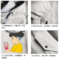 JK41200-P85加棉款-P115纯棉连帽夹克男士大码工装夹克男网格，男装夹克，电商A040A
