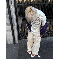 B221美式ins街头hiphop休闲大口袋宽松工装裤LK23121-P65控88，男装休闲裤，电商B221