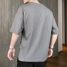 短袖t恤店主风男士圆领潮流体桖夏季时尚百搭印花衣服TC3028-P25，男装T恤，星座717