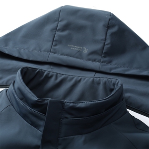 羽绒服男可脱卸帽中年男士休闲宽松爸爸冬装外套MNSA2108-P270图片