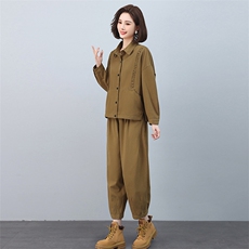 时尚休闲女装套装宽松显瘦两件套舒适百搭潮流新品，女装套装/套裙，叶笙衣