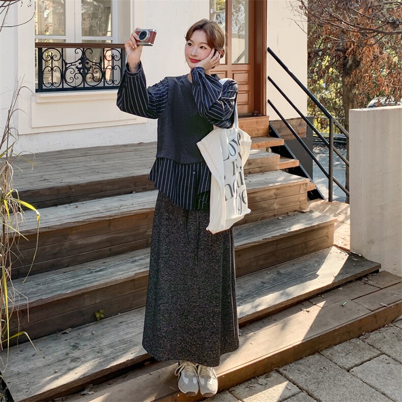 套装+条纹衬衫两件套103-F0105-P165-K268,女装套装/套裙,浙宝103（原192）