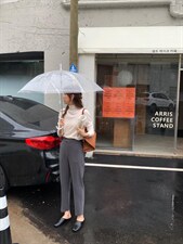 〖现货〗高腰显瘦通勤小脚西裤，9分裤版型休闲好驾驭，后半松紧，其它，炽元素