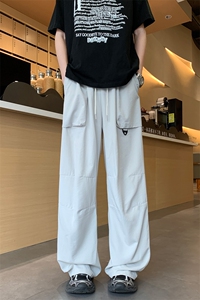 现货跑量！ A429-YK304-特批38  挂扣口袋工装伞兵休闲裤图片