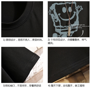 DX17245-P20 纯短袖t恤男大码半袖打底衫宽松体恤衫 砖墙图片