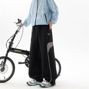 D206-1 8XL-M 美式速干运动裤男宽松抽绳复古休闲裤子冲锋裤K9146图片