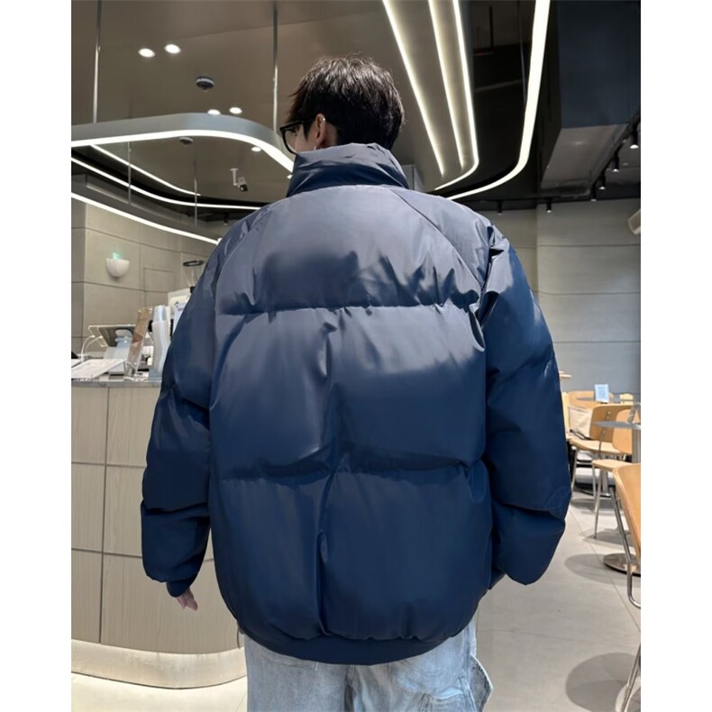 美式复古撞色棉服2024新款加厚保暖棉袄冬季休闲棉衣外套潮M9093,男装棉衣,星座506