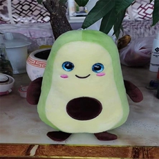 孙闯毛绒玩具 牛油果抱枕
