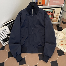 冬季美式潮牌短款棉服男飞行服夹克高级高街休闲宽松情侣棉衣外套，男装夹克，星座505-2（原电商A260-1)