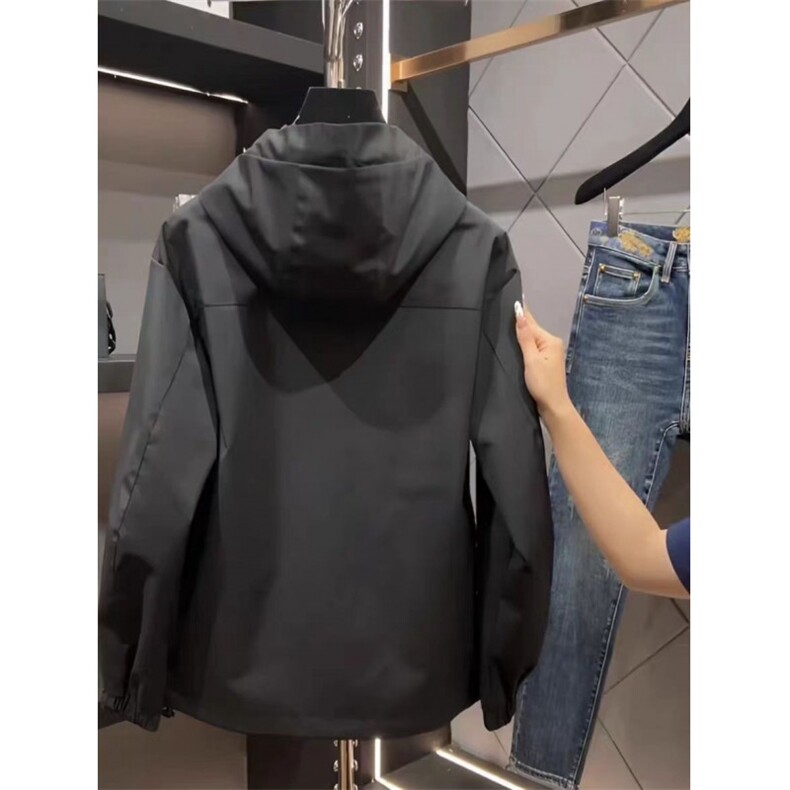 (网络图慎用有大货)小标轻奢夹克休闲连帽外套313B-JK211-P100,男装夹克,星座313B