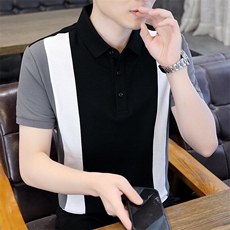 丝光珠地棉夏季新款男POLO衫短袖宽松潮流T恤，男装T恤，星座1206（原A206）