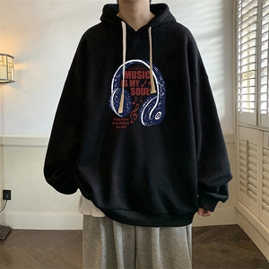 连帽卫衣男大码胖子帽衫大号运动服WY2422-P35图片