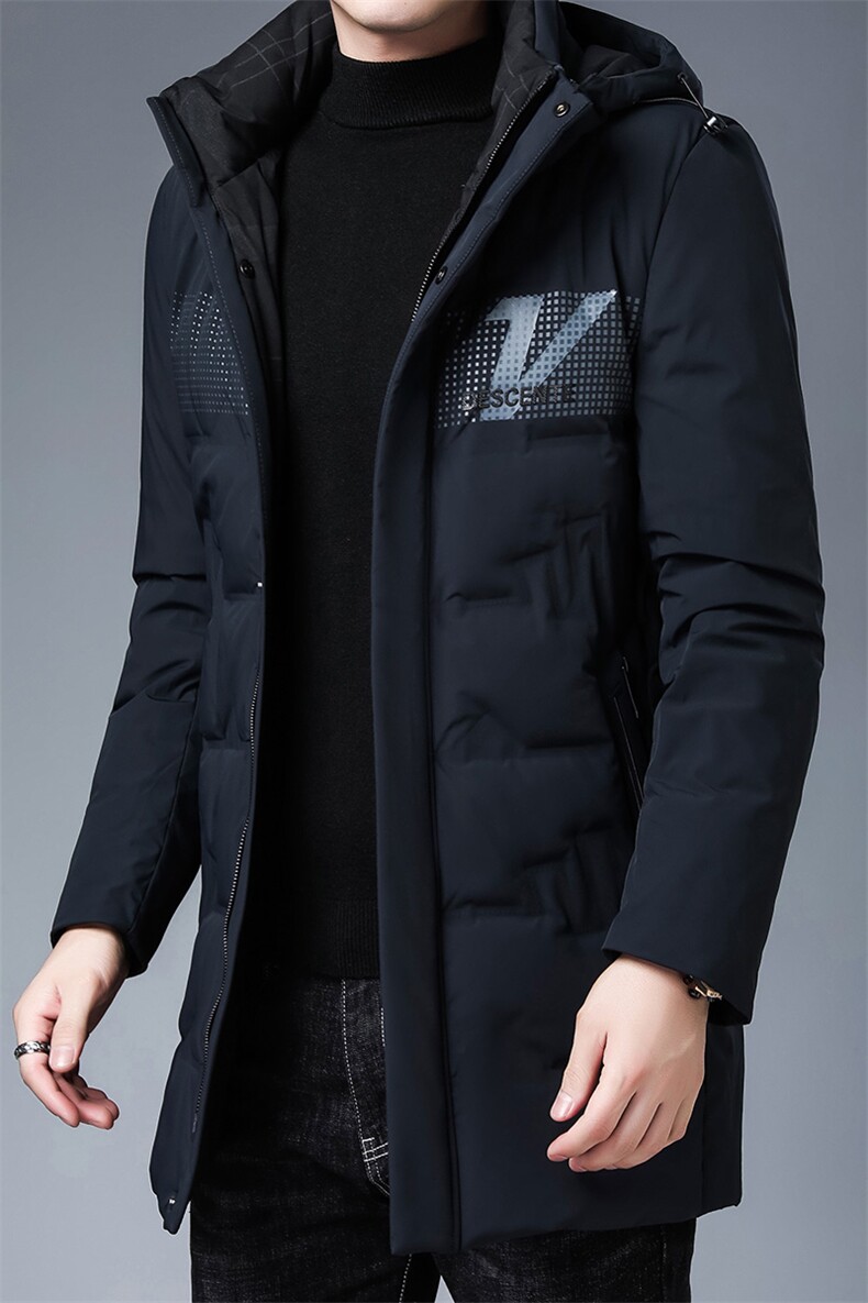 新款冬季中年可脱卸帽羽绒服男厚爸爸装休闲时尚外套ZS20956-P330,男装羽绒服,电商B212（原钱塘6029）