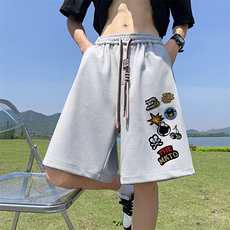 25涂鸦抖音直播得物高品质菠萝格运动休闲短裤K017特P25，男装牛仔裤，电商C408(原B339-1)
