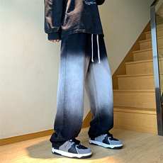 K6603-P55控68！美式复古高街vibe风渐变色牛仔裤男，男装牛仔裤，电商B369（原A024）