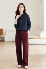 长期有货休闲套装女2026春装新款弯刀裤洋气妈妈两件套卫衣，女装套装/套裙，璐依舞