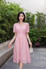 夏季新款，连衣裙，女装连衣裙，雪飞诗