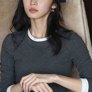 短袖t恤女2025新款夏季薄款宽松显瘦打底上衣小衫图片