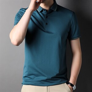 D22773钱塘2020-2精品男士短袖翻领T恤基础款主推P56图片