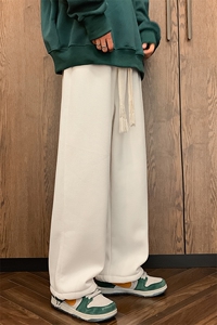 8XL-M 羊羔绒卫裤男加肥加大码加厚加绒运动裤男胖子9029P55控68图片