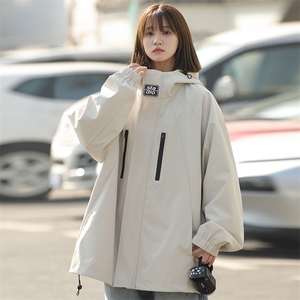春季新款现货户外夹克男连帽冲锋衣外套DSA157B-JK7812-P85图片