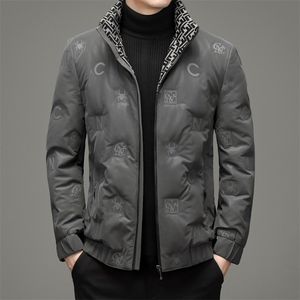 2023冬季新款90%白鸭绒青年休闲保暖羽绒服立领外套 ZL11678-P245图片