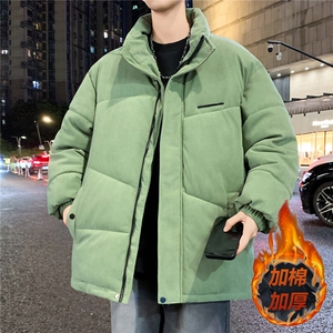M720-P110港风新款棉衣冬季新款立领棉衣外套男士衣款宽松加棉图片