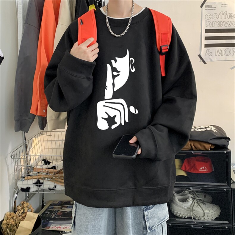 特p32高品质360G麂皮绒圆领卫衣JW2427图片