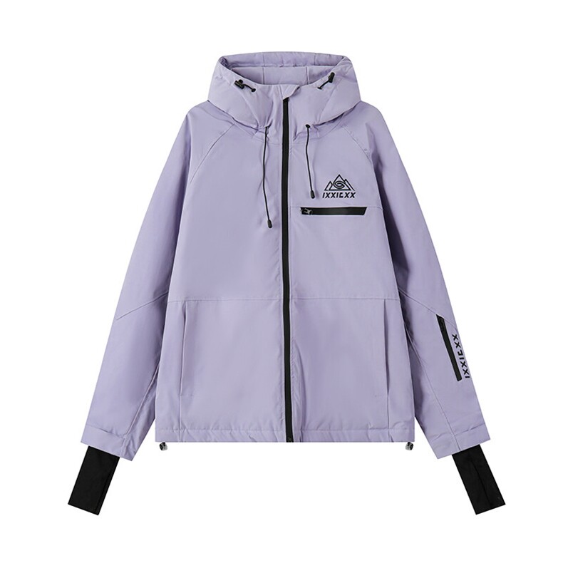 冬款单板双板防风防水加棉户外大码连帽滑雪服外套男女HF66-P165,男装棉衣,电商A001-1