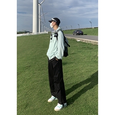 B221美式ins街头hiphop宽松工装休闲裤子LK23122-P65控88，男装休闲裤，电商B221