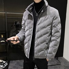 2067冬季男士休闲立领中青年轻薄羽绒服外套羽绒衣保暖御寒外衣潮,男装羽绒服,星座115A(原星座507）