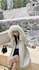 2022狐狸毛派克服，其它，贻思茗