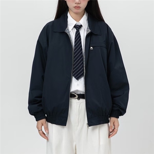 气质翻领小香风外套春秋新款女设计感休闲夹克上衣WT815-P95图片