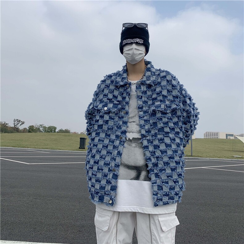 Wt028-P69日系复古小众风设计感夹克外套,男装夹克,星座1501-1