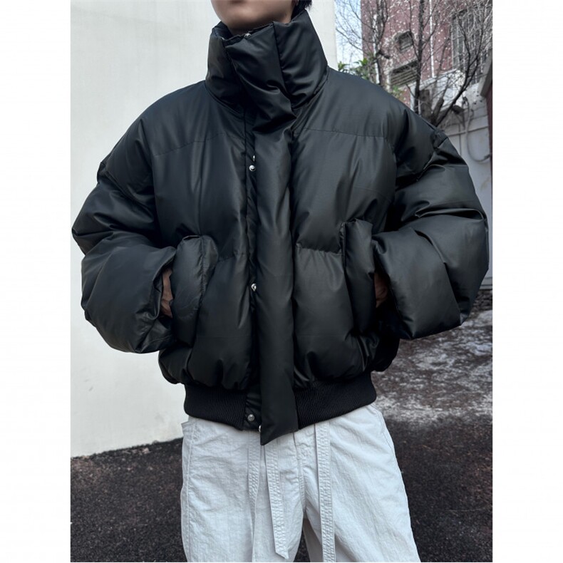 036A-Y1206-P85控138冬季新款短款立领面包服棉衣外套，男装棉衣，电商A036A