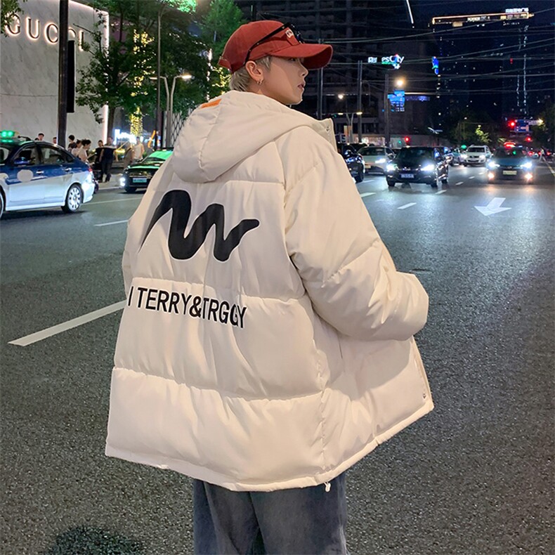 新款棉衣男女棉服连帽冬装棉袄面包服加厚外套 3356-P65 控98图片