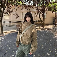 2026春季新款男女立领外套休闲百搭潮流时尚冲锋衣夹克情侣上衣潮，男装夹克，星座516A