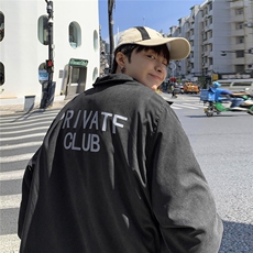 日系百搭CityBoy教练夹克翻领长袖内里保暖羊羔毛外套特批70，男装夹克，星座904-1（原1203）