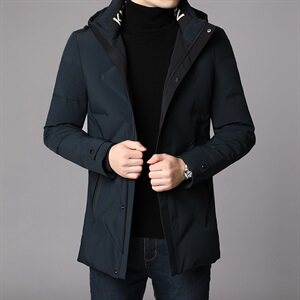 B19056钱塘2020-1冬季男士爆款羽绒服高端90白鸭绒P310图片