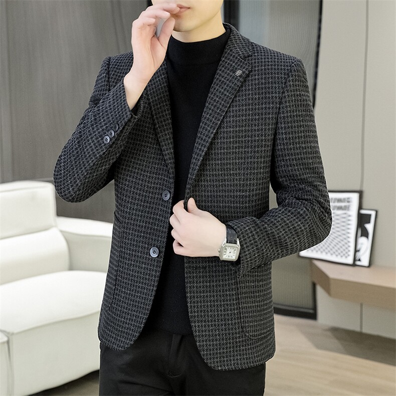 高端商务休闲单西,男装西服,电商D210