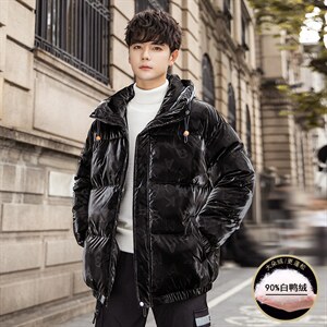 YIM2026冬季新款90%白鸭绒连帽羽绒服男XZ109-Y1239-P218，男装羽绒服，星座109