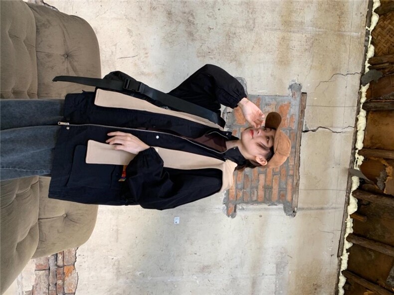 欧版休闲风衣，女装风衣，怪怪树